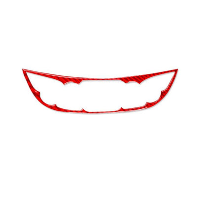 For Chevrolet Malibu 2016-2024 A Model Left-hand Drive Central Control Button Panel Sticker(Red) - Car Interior Mouldings by buy2fix | Online Shopping UK | buy2fix