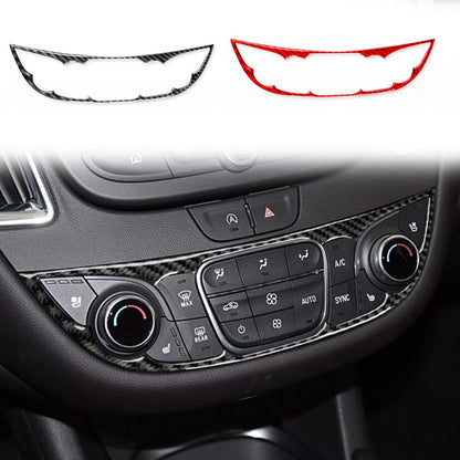 For Chevrolet Malibu 2016-2024 A Model Left-hand Drive Central Control Button Panel Sticker(Black) - Car Interior Mouldings by buy2fix | Online Shopping UK | buy2fix