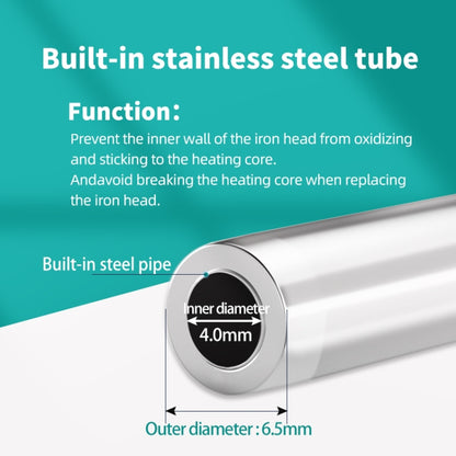 10-in-1  900M-T Internal Heating Soldering Iron Tip  for 936 Sleeve Casing - Soldering Iron Tip by buy2fix | Online Shopping UK | buy2fix