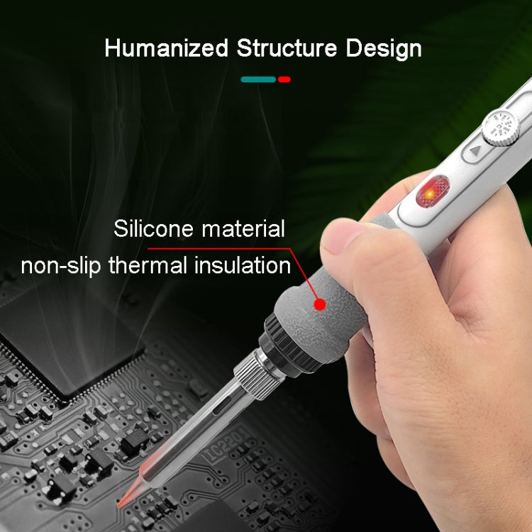 1pc 100W  220V High-power Electric Soldering Iron Adjustable Temperature Soldering Tool US Plug - Electric Soldering Iron by buy2fix | Online Shopping UK | buy2fix