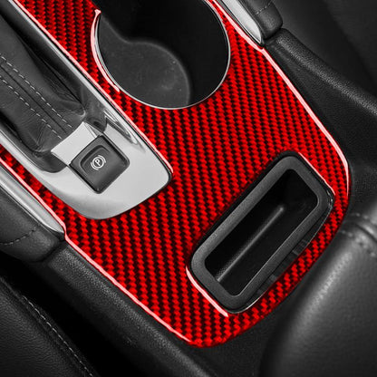 For Chevrolet Malibu 2016-2024 C Model Left-hand Drive Gear Panel Sticker(Black) - Car Interior Mouldings by buy2fix | Online Shopping UK | buy2fix