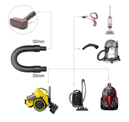 For Dyson Vacuum Cleaner Pet Hair Removal Brush Set, Spec: With V8 Adapter - For Dyson Accessories by buy2fix | Online Shopping UK | buy2fix