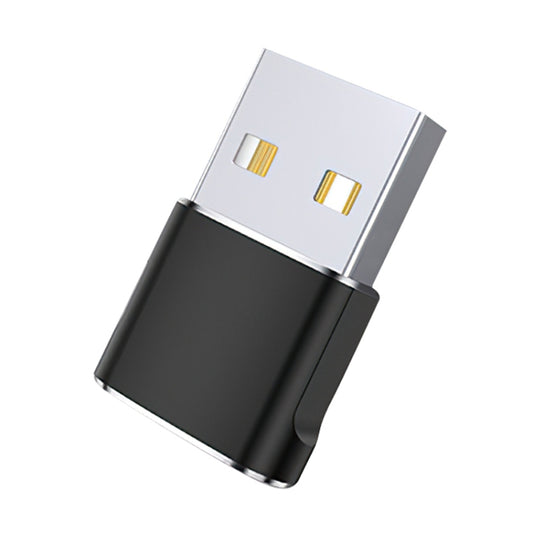 USB 2.0 Male To USB-C / Type-C Female Adapter, Support Charging & Transmission Data(Black) - Type-C Adapter by buy2fix | Online Shopping UK | buy2fix