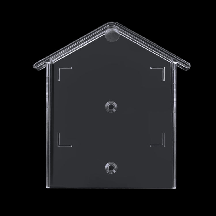 Wireless Doorbell Waterproof Cover Outdoor Doorbell Transparent Rain Protection Case(E30) by buy2fix
