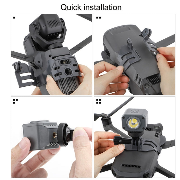 Sunnylife GZ580 For Mavic 3 Pro / Mavic 3 Classic / Insta360 X3 Camera Mount by buy2fix