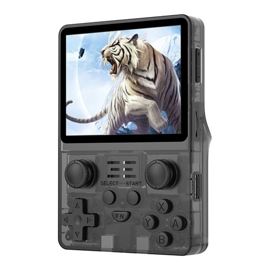 POWKIDDY RGB20S  3.5-Inch IPS Screen Retro Open Source Handheld Game Console 16GB+64GB (Black)