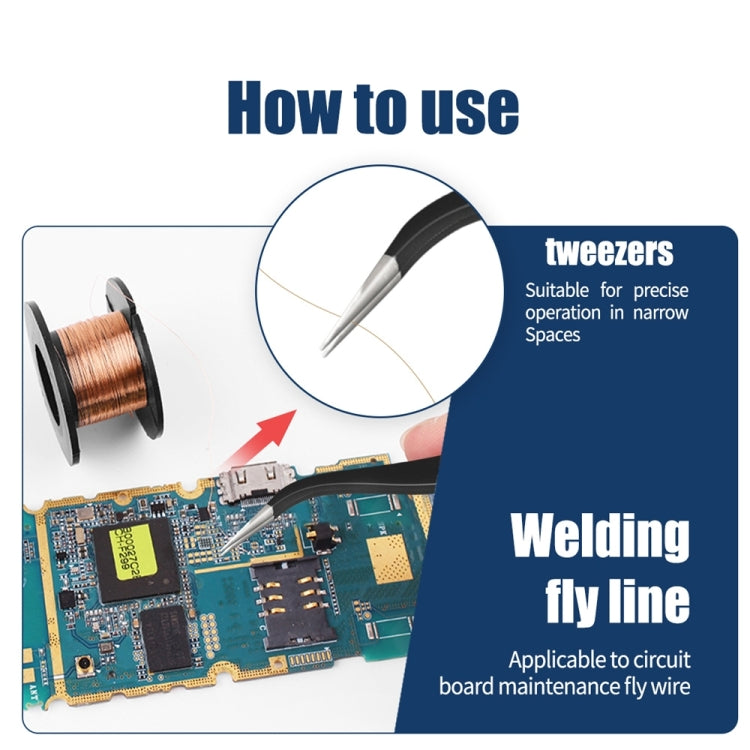 ANENG SL101 12pcs/set Rotary Thermostat Household Constant Temperature Soldering Iron Set 60W Internal Heat Welding Tool Kit(US Plug) - Electric Soldering Iron by buy2fix | Online Shopping UK | buy2fix