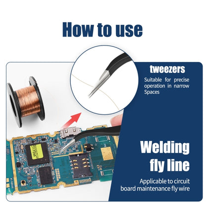 ANENG SL101 12pcs/set Rotary Thermostat Household Constant Temperature Soldering Iron Set 60W Internal Heat Welding Tool Kit(EU Plug) - Electric Soldering Iron by buy2fix | Online Shopping UK | buy2fix