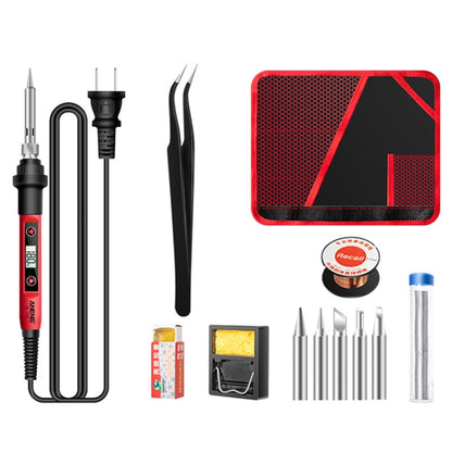 ANENG SL102 12pcs/set Digital Thermostat Household Constant Temperature Soldering Iron Set 60W Internal Heat Welding Tool Kit(US Plug) - Electric Soldering Iron by buy2fix | Online Shopping UK | buy2fix