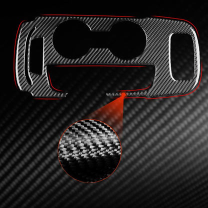 For Chevrolet Malibu 2016-2024 A Model Left-hand Drive Gear Panel Sticker(Red) - Car Interior Mouldings by buy2fix | Online Shopping UK | buy2fix