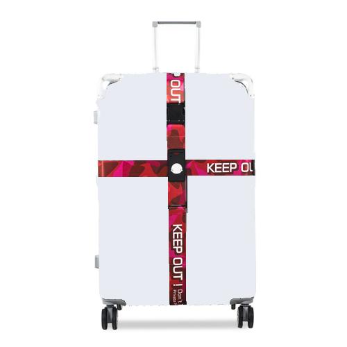 Luggage Cross Customs Lock Binding Strap, Color: Keep Out Red (Ordinary) - Tapes & Ropes by buy2fix | Online Shopping UK | buy2fix