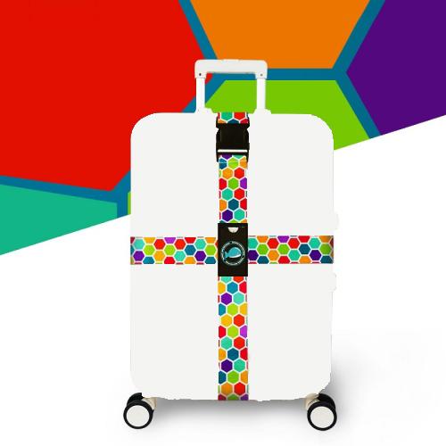 Cross Luggage Strap Without Combination Lock(Honeycomb) - Tapes & Ropes by buy2fix | Online Shopping UK | buy2fix
