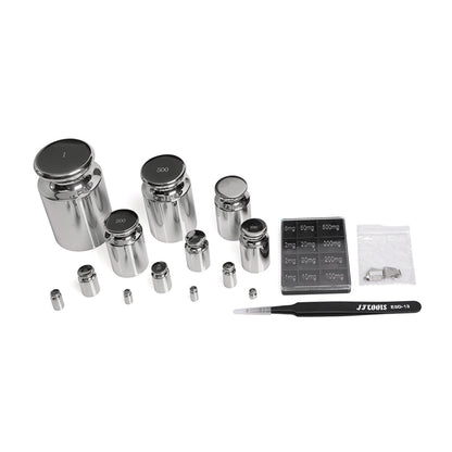 25pcs/set F1 Level 1mg-1kg Stainless Steel Standard Weights by buy2fix