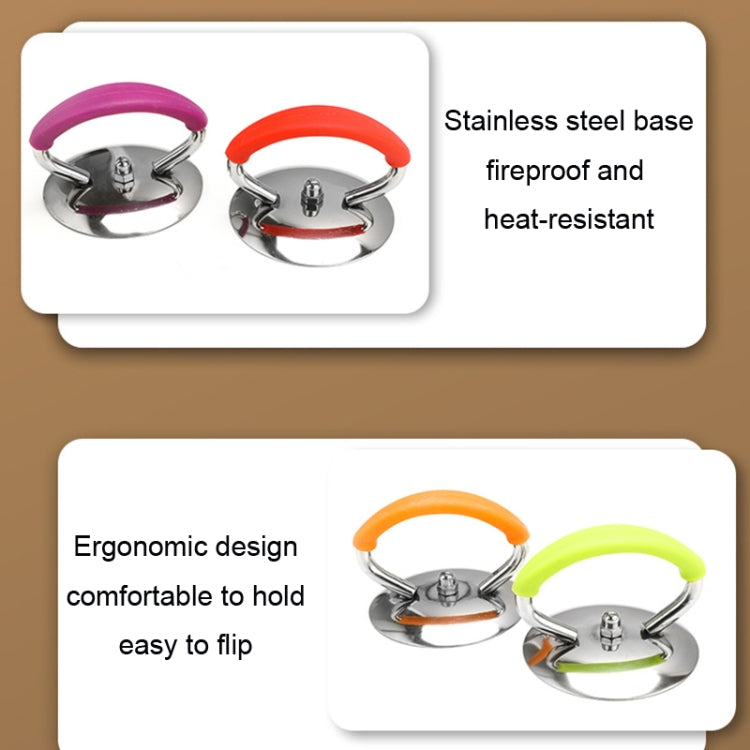 Universal Silicon Pot Lid Handle Kitchenware Accessories, Style: Red Silicon Ring - Cooktop Parts by buy2fix | Online Shopping UK | buy2fix