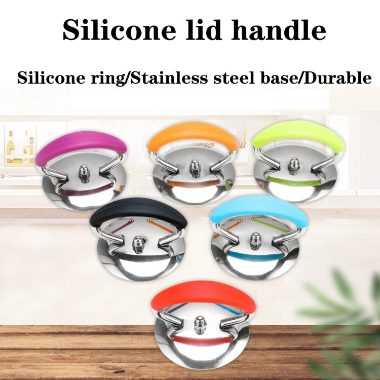 Universal Silicon Pot Lid Handle Kitchenware Accessories, Style: Green Silicon Ring - Cooktop Parts by buy2fix | Online Shopping UK | buy2fix