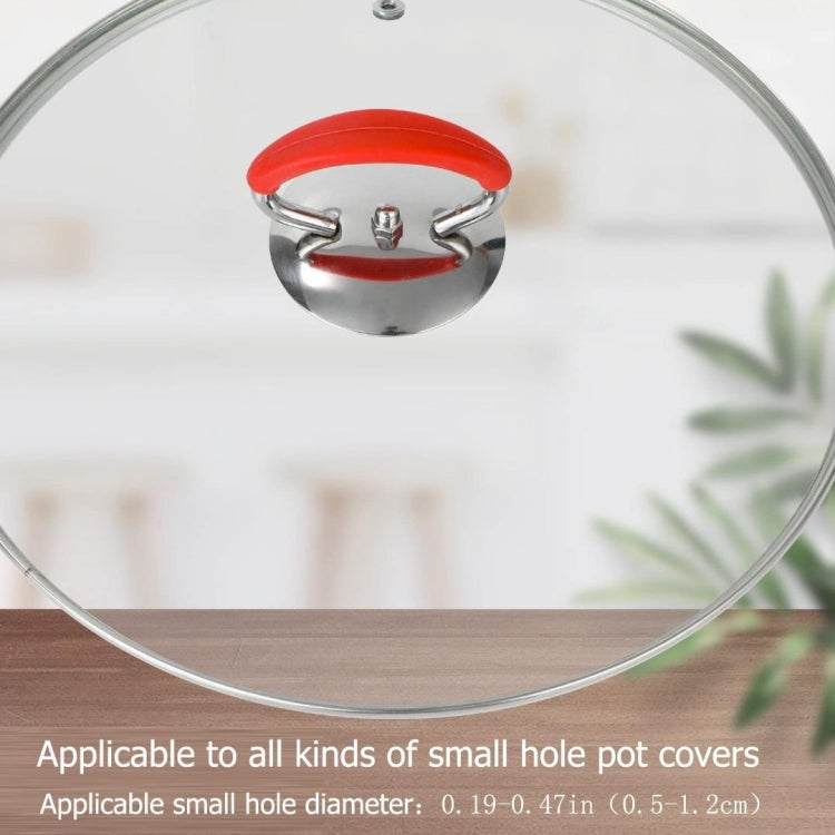 Universal Silicon Pot Lid Handle Kitchenware Accessories, Style: Orange Silicon Ring - Cooktop Parts by buy2fix | Online Shopping UK | buy2fix