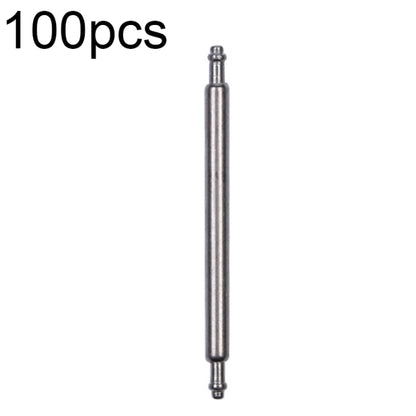 100pcs/set 304 Stainless Steel Strap Connecting Rod Strap Switch Lugs, Style: Single Drag (1.5x20mm) - Watch Parts & Tools by buy2fix | Online Shopping UK | buy2fix