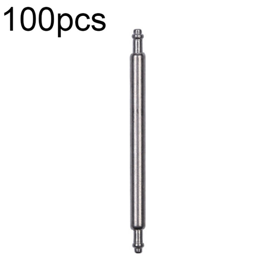 100pcs/set 304 Stainless Steel Strap Connecting Rod Strap Switch Lugs, Style: Single Drag (1.5x22mm) - Watch Parts & Tools by buy2fix | Online Shopping UK | buy2fix