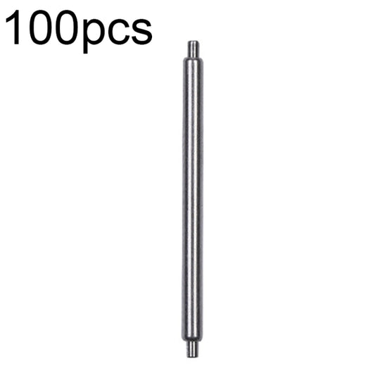 100pcs/set 304 Stainless Steel Strap Connecting Rod Strap Switch Lugs, Style: No Drag (1.5x22mm)