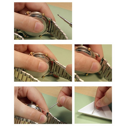 100pcs/set 304 Stainless Steel Strap Connecting Rod Strap Switch Lugs, Style: Double Drag (1.5x20mm) - Watch Parts & Tools by buy2fix | Online Shopping UK | buy2fix