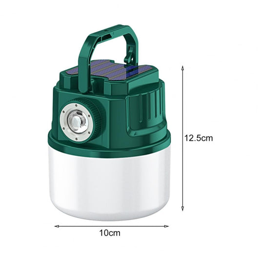 C51 Multifunctional Solar Camping Light Zoomable Waterproof Tent Light(Green) by buy2fix