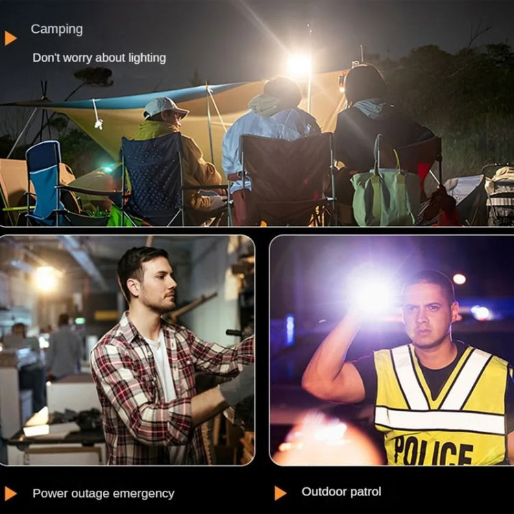 M10 Solar Tent Light With Portable Power Supply Handheld Camping Light Outdoor Vintage Mood Lights(Gray) by buy2fix