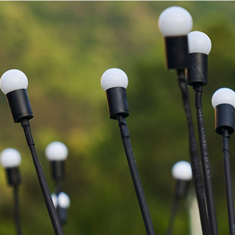 2sets Solar Firefly Lights Christmas Outdoor Garden Waterproof Lawn Lights, Color: 6 Head Warm Light by buy2fix