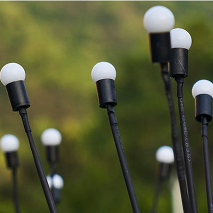 2sets Solar Firefly Lights Christmas Outdoor Garden Waterproof Lawn Lights, Color: 6 Head Warm Light by buy2fix