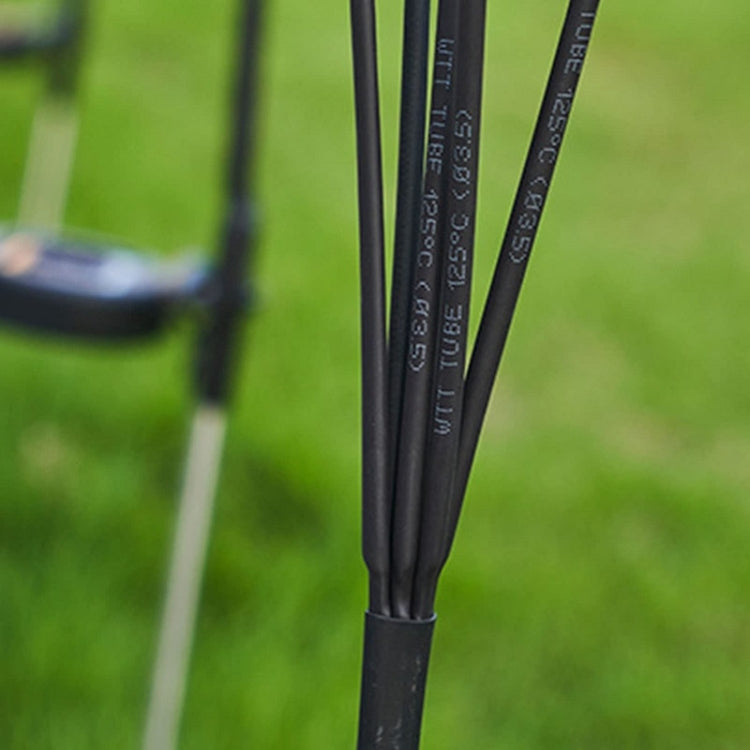 2sets Solar Firefly Lights Christmas Outdoor Garden Waterproof Lawn Lights, Color: 6 Head Warm Light by buy2fix