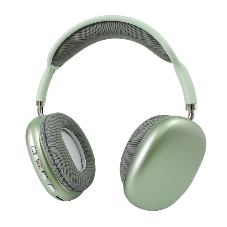 Wireless Bluetooth Headphones Noise Reduction Stereo Gaming Headset(Green) by buy2fix