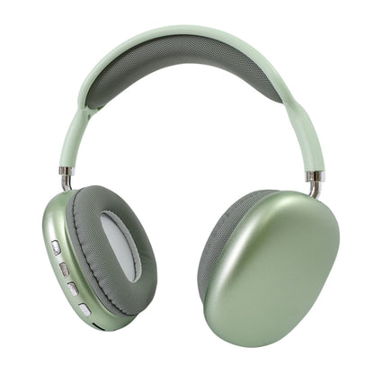 Wireless Bluetooth Headphones Noise Reduction Stereo Gaming Headset(Green) by buy2fix