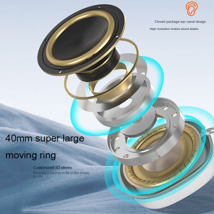 Wireless Bluetooth Headphones Noise Reduction Stereo Gaming Headset(Green) by buy2fix