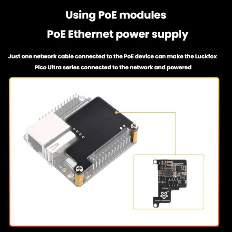 Luckfox Pico Ultra RV1106G3 1TOPS Mini Linux Development Board Integrated Processor Without Wi-Fi / With PoE, Specification: Without Screen - Arduino Nucleo Accessories by Luckfox | Online Shopping UK | buy2fix