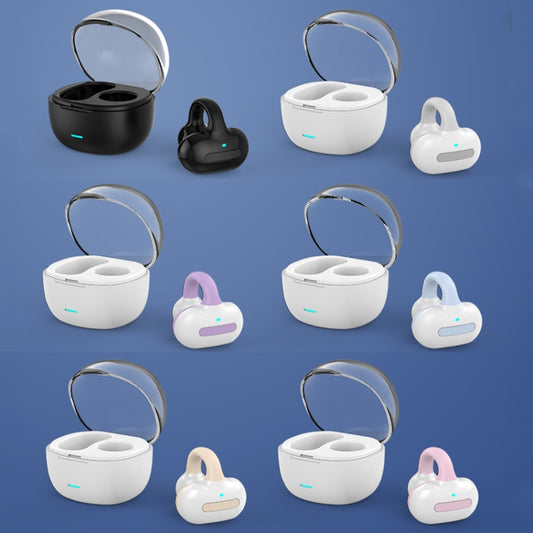 Ear Clip Type With Charging Warehouse Touch Bone Conduction Bluetooth Earphone, Color: Skin Color - Bluetooth Earphone by buy2fix | Online Shopping UK | buy2fix