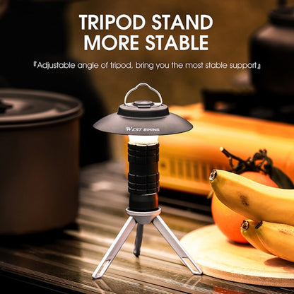 WEST BIKING Outdoor Lighthouse Camping Light LED Portable Magnetic Emergency Flashlight(Lake Blue) by WEST BIKING