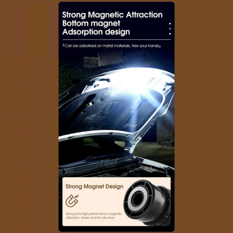 WEST BIKING Outdoor Lighthouse Camping Light LED Portable Magnetic Emergency Flashlight(Lake Blue) by WEST BIKING