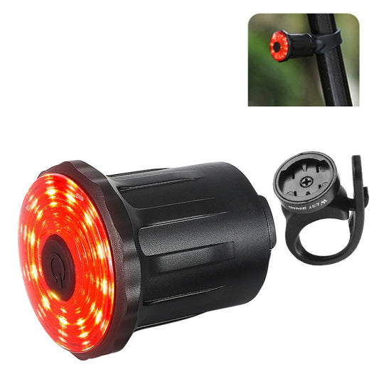 WEST BIKING Bicycle USB Charging Smart Brake Sensor Warning Tail Light(Sit Tube) by WEST BIKING