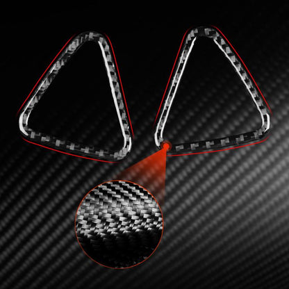 For Chevrolet Malibu 2016-2024 2pcs /Set Left-hand Drive Instrument Vent Decorative Sticker(Red) - Car Interior Mouldings by buy2fix | Online Shopping UK | buy2fix