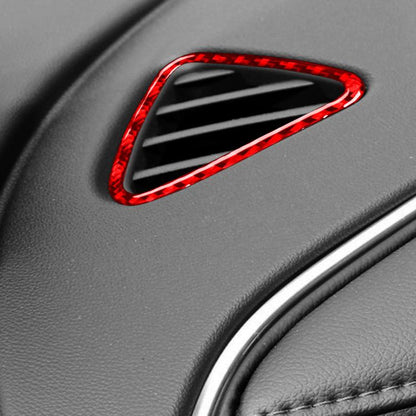 For Chevrolet Malibu 2016-2024 2pcs /Set Left-hand Drive Instrument Vent Decorative Sticker(Black) - Car Interior Mouldings by buy2fix | Online Shopping UK | buy2fix