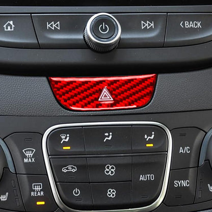 For Chevrolet Malibu 2016-2024 Left-Hand Drive Warning Light Sticker(Red) - Car Interior Mouldings by buy2fix | Online Shopping UK | buy2fix