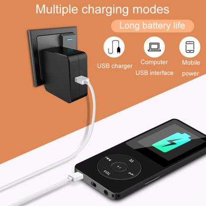 Bluetooth MP3/MP4 Student Walkman Music Player E-Book Playback With 8GB Memory Card - MP3 Player by buy2fix | Online Shopping UK | buy2fix