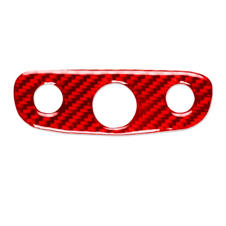 For Chevrolet Malibu 2016-2024 B Model Left-hand Drive Headlight Switch Sticker(Red) - Car Interior Mouldings by buy2fix | Online Shopping UK | buy2fix