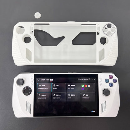 For ASUS ROG Ally Handheld Game Console Silicone Drop-proof Protective Case All-inclusive Case(Blue) - Cases by buy2fix | Online Shopping UK | buy2fix