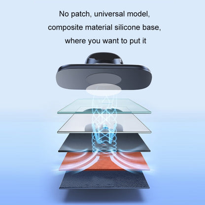 3 In 1 Multifunctional Car Phone Holder Dashboard Bracket Decoration(Black) by buy2fix