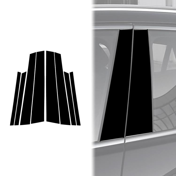 For 2014-2018 BMW X6 F16 Universal B-pillar Decorative Sticker for Left and Right Drive(Black) - Car Interior Mouldings by buy2fix | Online Shopping UK | buy2fix