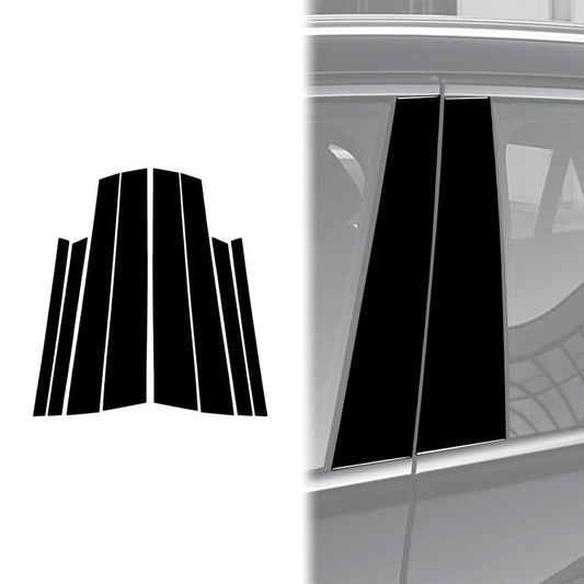 For 2014-2018 BMW X6 F16 Universal B-pillar Decorative Sticker for Left and Right Drive(Black) - Car Interior Mouldings by buy2fix | Online Shopping UK | buy2fix