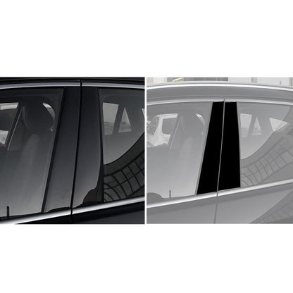 For 2014-2018 BMW X6 F16 Universal B-pillar Decorative Sticker for Left and Right Drive(Black) - Car Interior Mouldings by buy2fix | Online Shopping UK | buy2fix