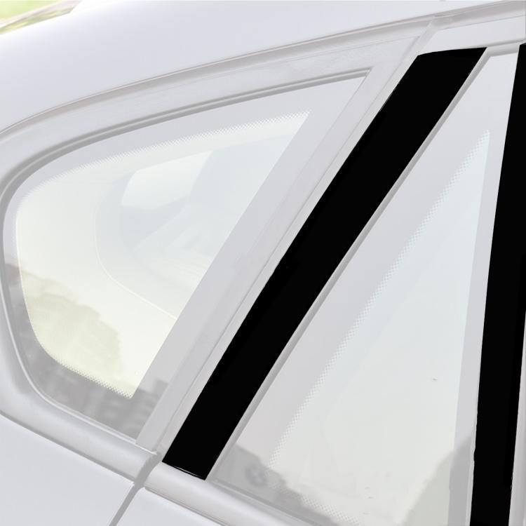 For 2014-2018 BMW X6 F16 Universal B-pillar Decorative Sticker for Left and Right Drive(Black) - Car Interior Mouldings by buy2fix | Online Shopping UK | buy2fix