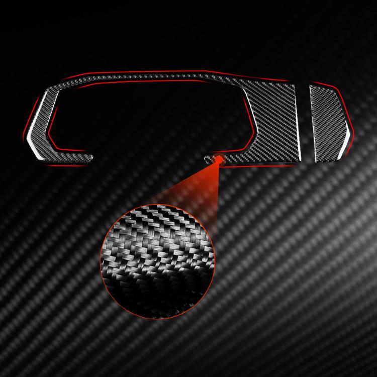 For Volkswagen Sagitar 2019-2023 2pcs /Set Left-hand Drive Dashboard Decoration Stickers(Red) - Car Interior Mouldings by buy2fix | Online Shopping UK | buy2fix