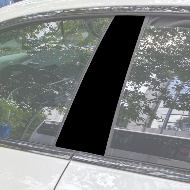 For BMW 4 Series M4 2pcs /Set Left and Right Drive Universal B-pillar Decorative Sticker(Black) - Car Interior Mouldings by buy2fix | Online Shopping UK | buy2fix